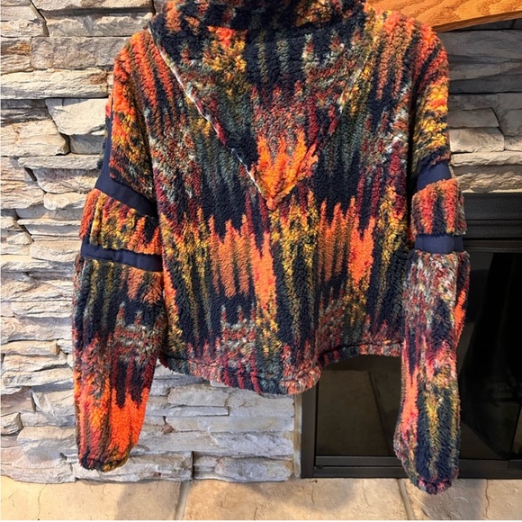 FP Movement by Free People Nantucket Multicolor Fleece Jacket - Picture 3 of 5